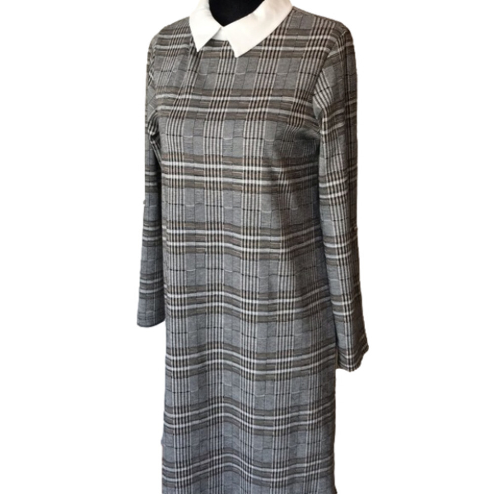 HELLY plaid dress.